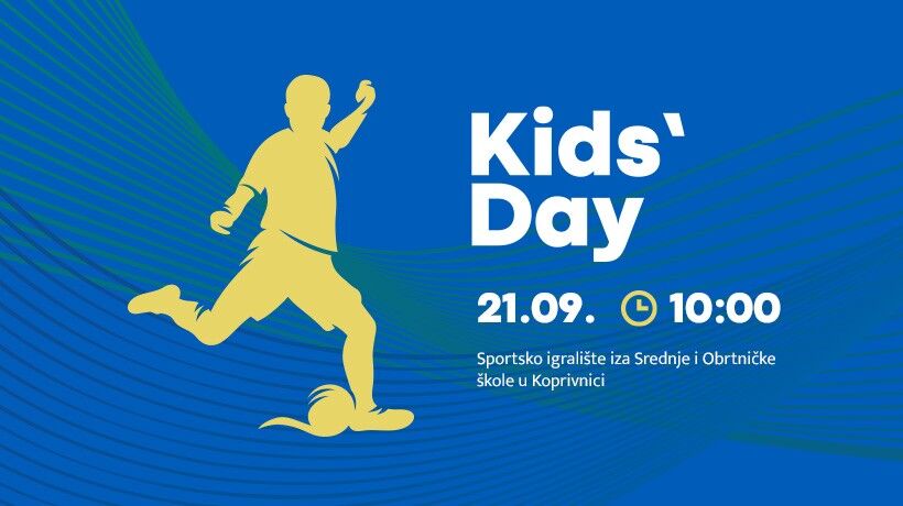 Ove subote Kids' Day, zabavi se kroz nogometne igre i upiši se u našu Školu